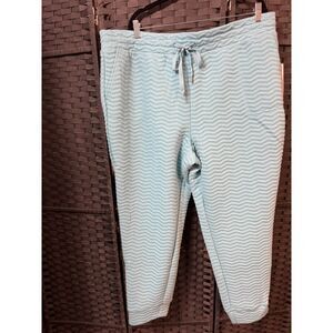 Jones New York Sport Aqua Textured Lounge Pants NWT | Cozy Soft Set Vibes | 3X